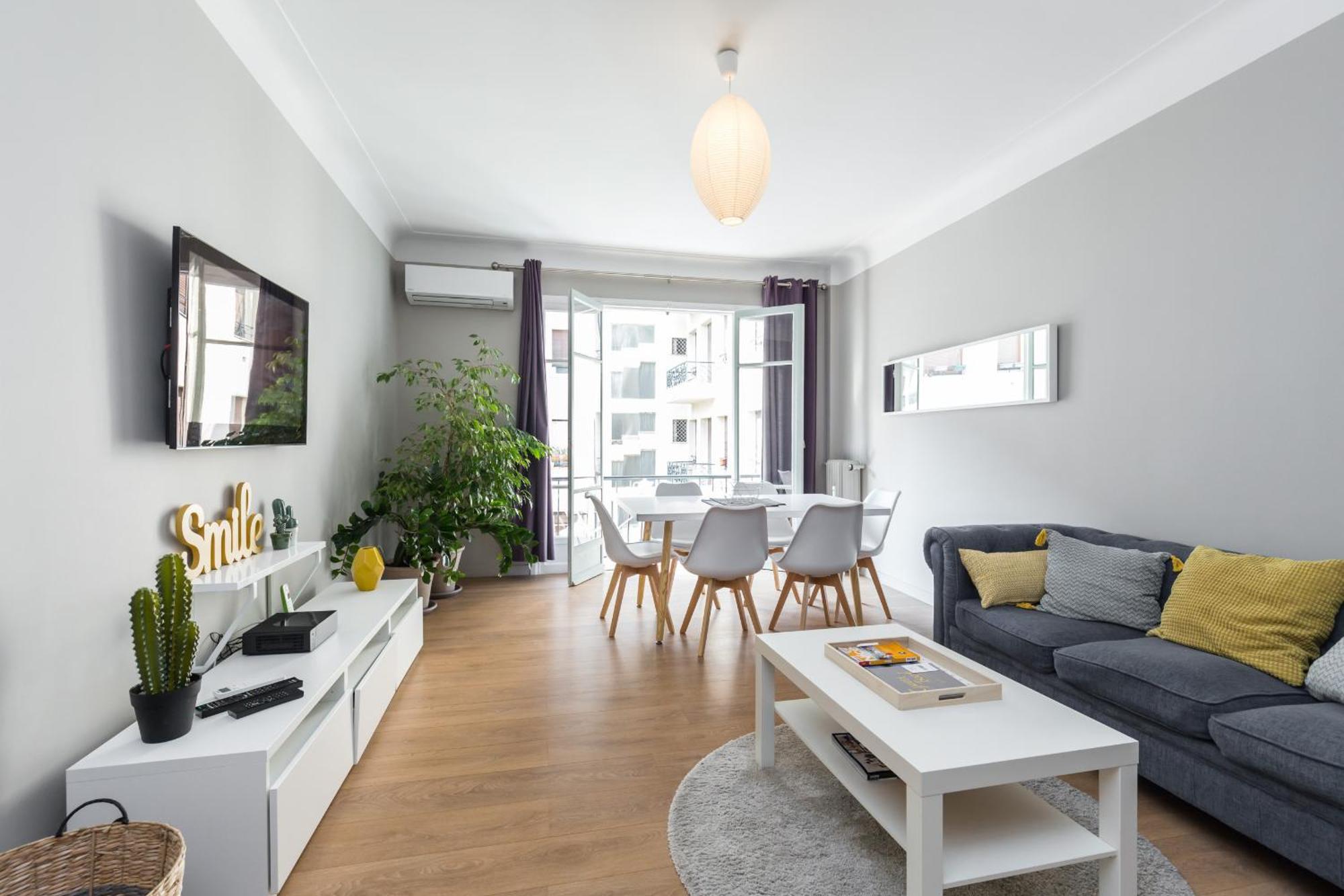 Ultra Central Large 2 Bdr Near Massena Square Nicea Zewnętrze zdjęcie